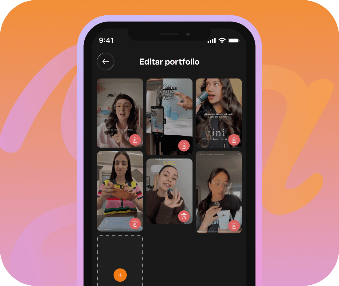 Mockup editar portafolio